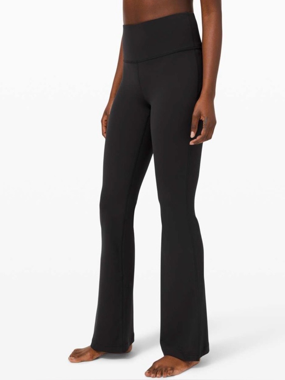 Lululemon Groove Pant Flare Super High-Rise 31” *Nulu Black